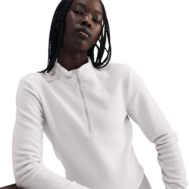 NIKE: NIKE Pheonix Half Zip Fleece Top