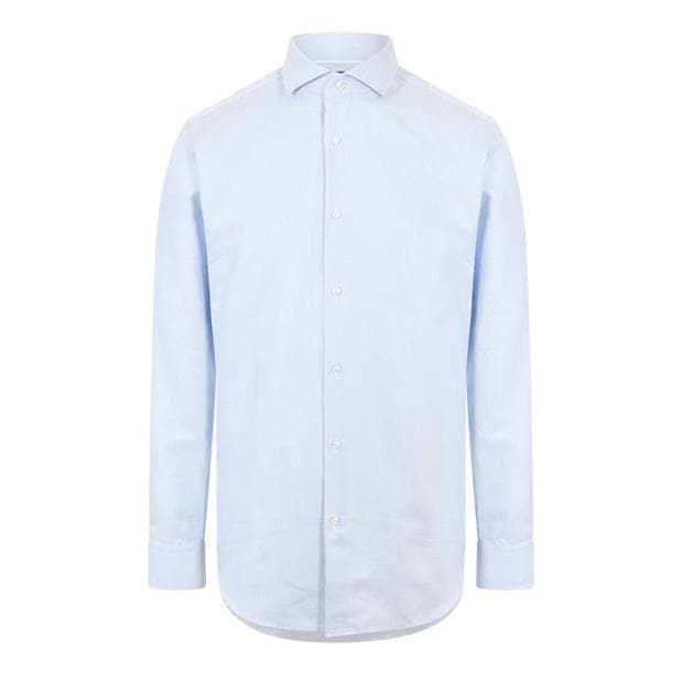 Boss: Boss Men's H Joe Spread Long Sleeve Oxford Shirt