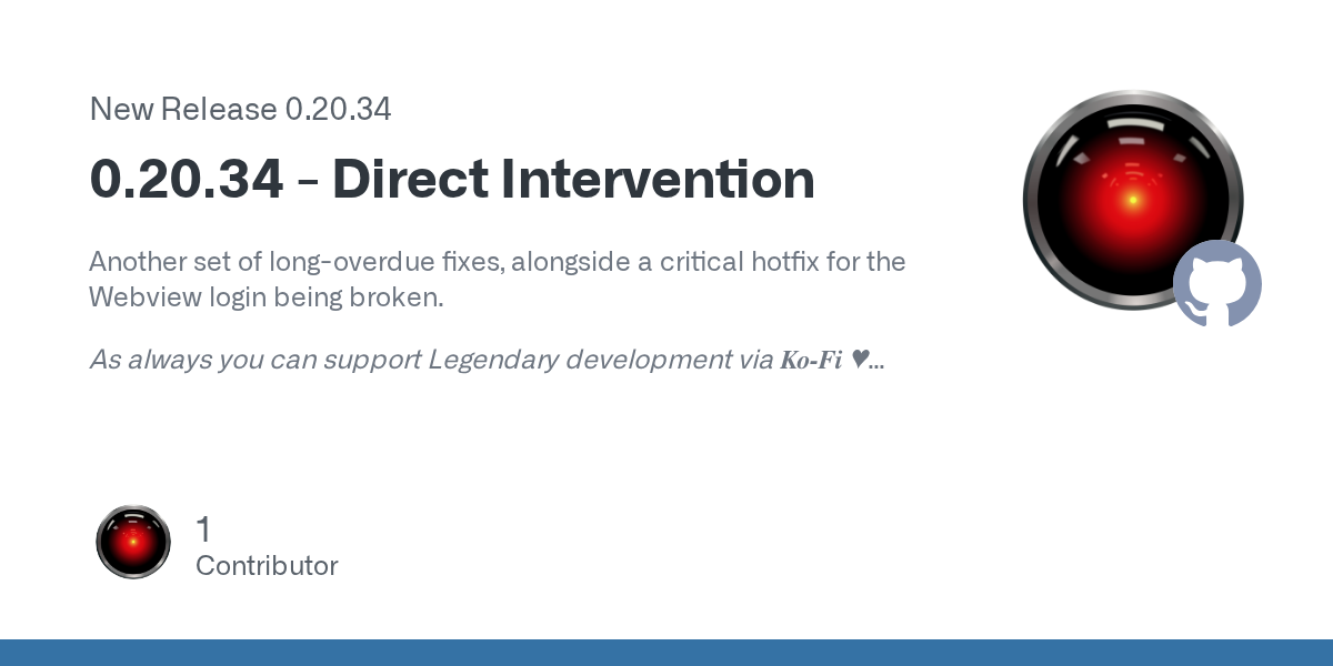 Release 0.20.34 - Direct Intervention · derrod/legendary