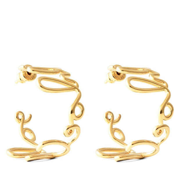 CHLOE: CHLOE Women's Iconic Hoop Earrings