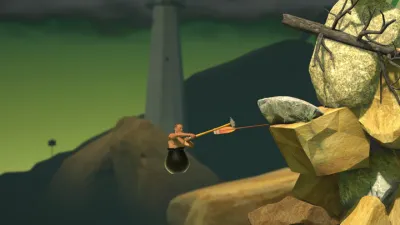 Getting Over It with Bennett Foddy screenshot 2