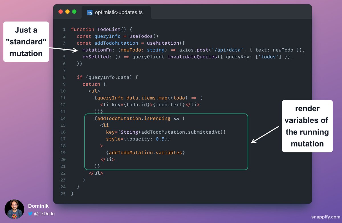 From Dominik 🇺🇦 (@TkDodo)