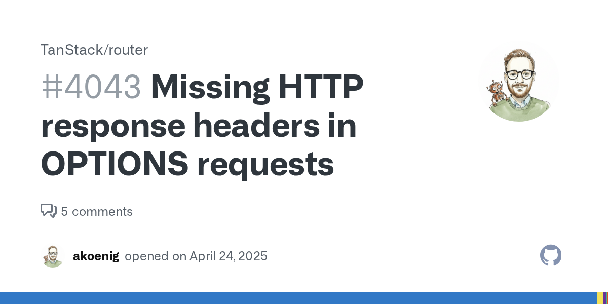 Missing HTTP response headers in OPTIONS requests · Issue #4043 ·...