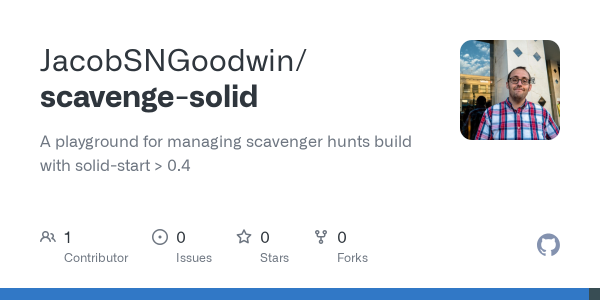 scavenge-solid/src/components/HuntItemsList.tsx at main · JacobSNGo...