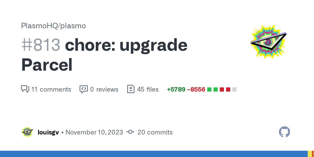 chore: upgrade Parcel by louisgv · Pull Request #813 · PlasmoHQ/pla...