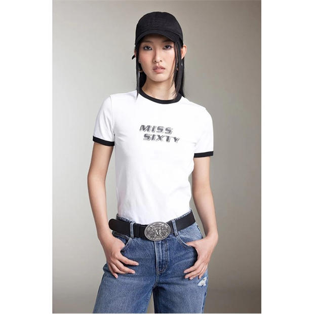 MISS SIXTY: MISS SIXTY Short Sleeve Baby Tee