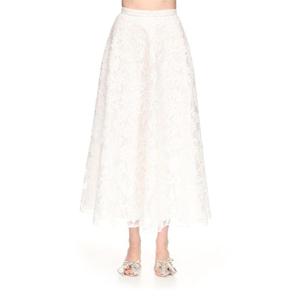 GIAMBATTISTA VALLI: GIAMBATTISTA VALLI Women's Giambat Lace Maxi Skirt
