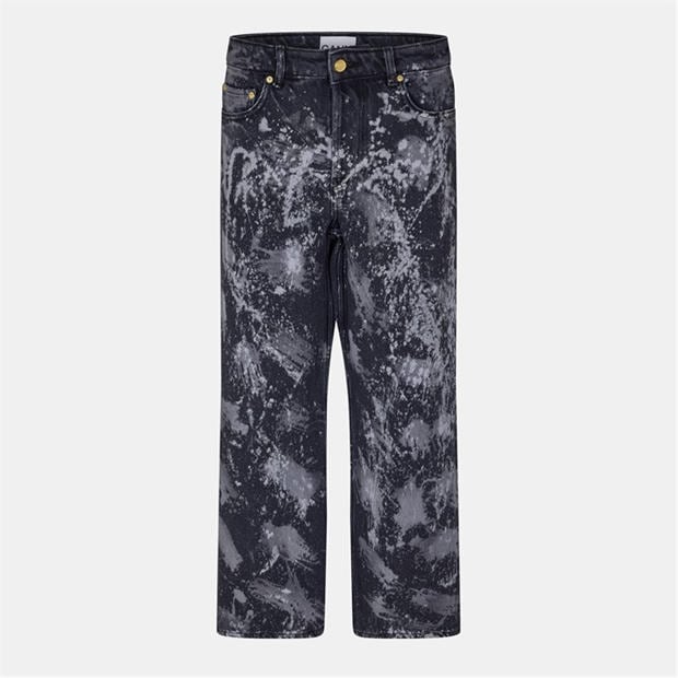 GANNI: GANNI Women's Heavy Izey Straight Leg Jeans