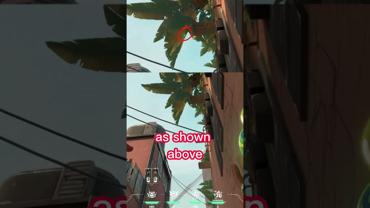 EASY GEKKO LINEUP BIND A DEFAULT #valorantlineup #valoranttips #val...