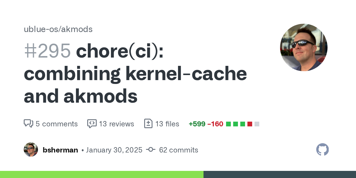 chore(ci): combining kernel-cache and akmods by bsherman · Pull Req...