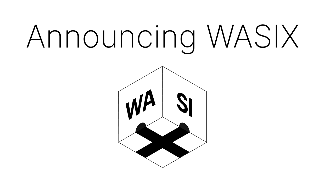 Announcing WASIX
