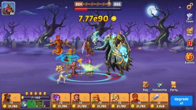 Firestone: Idle Clicker Online RPG screenshot 2