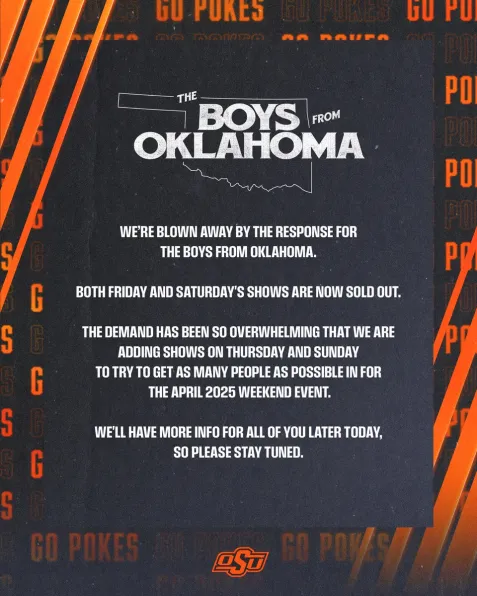 Oklahoma State Athletics (@OSUAthletics)