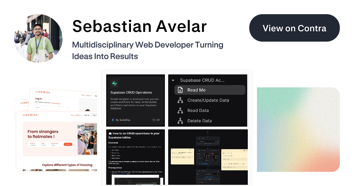 Sebastian Avelar → on Contra