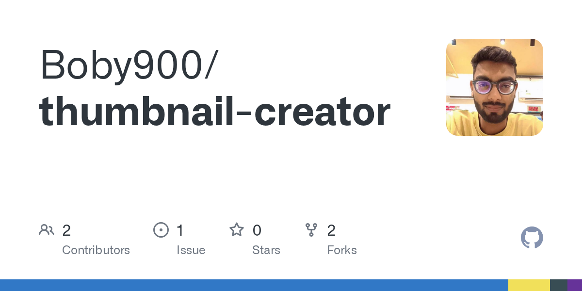 GitHub - Boby900/thumbnail-creator