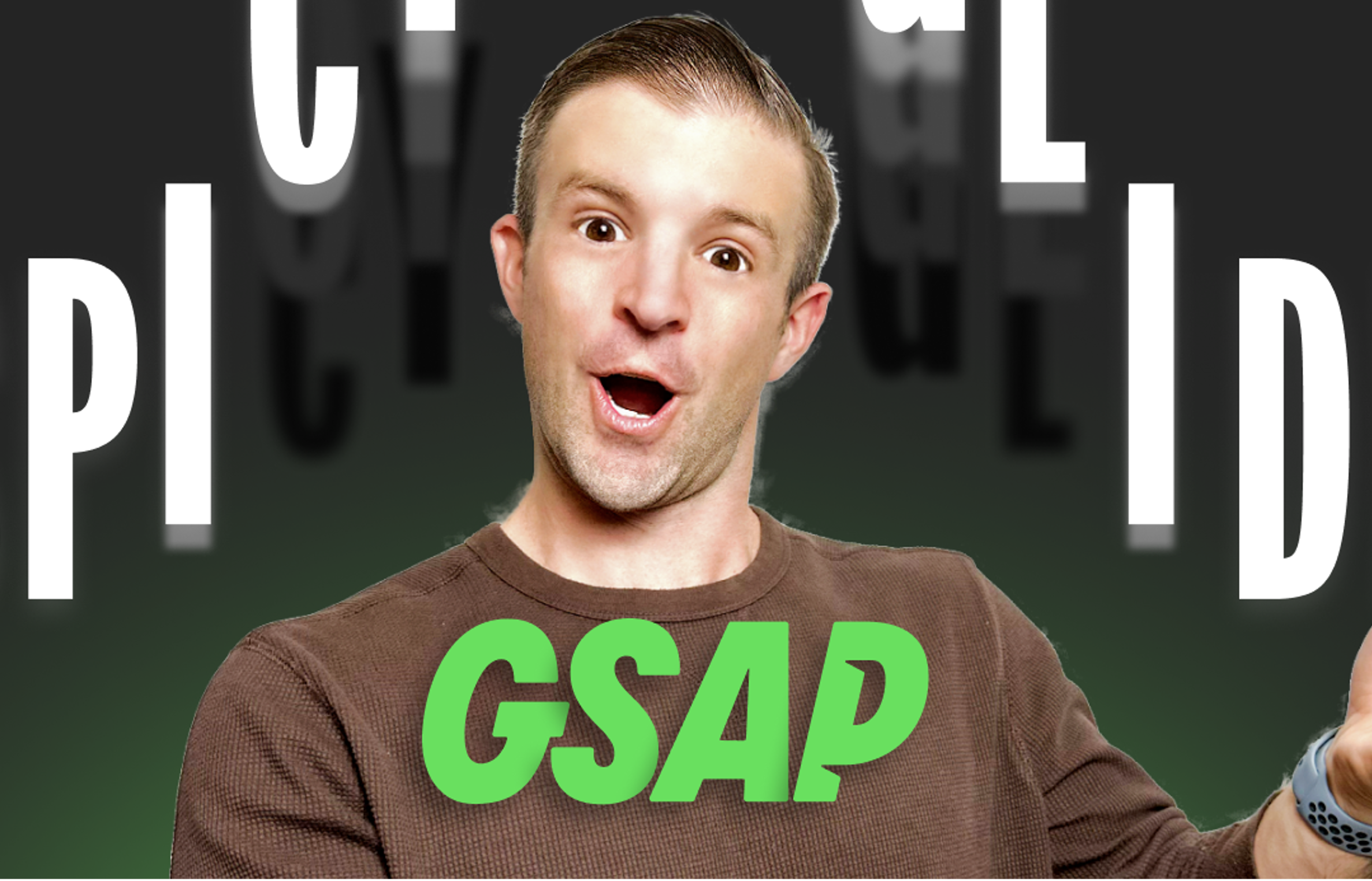 Middle Out Text Stagger - Webflow