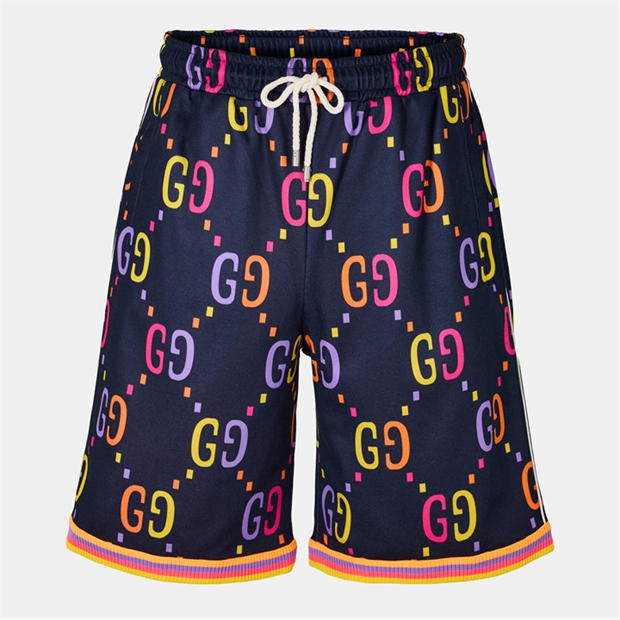 GUCCI: GUCCI Men's Jersey Fleece Jogger Shorts