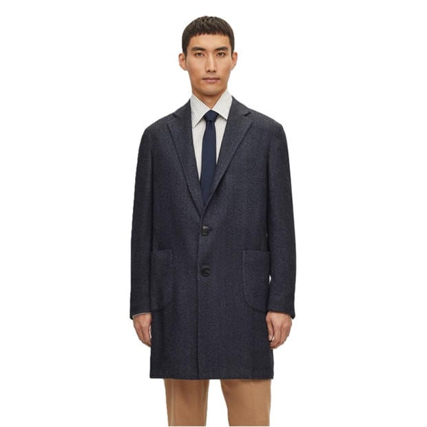 Boss: Boss Men's Henk Tailored Fit Formal Jacket