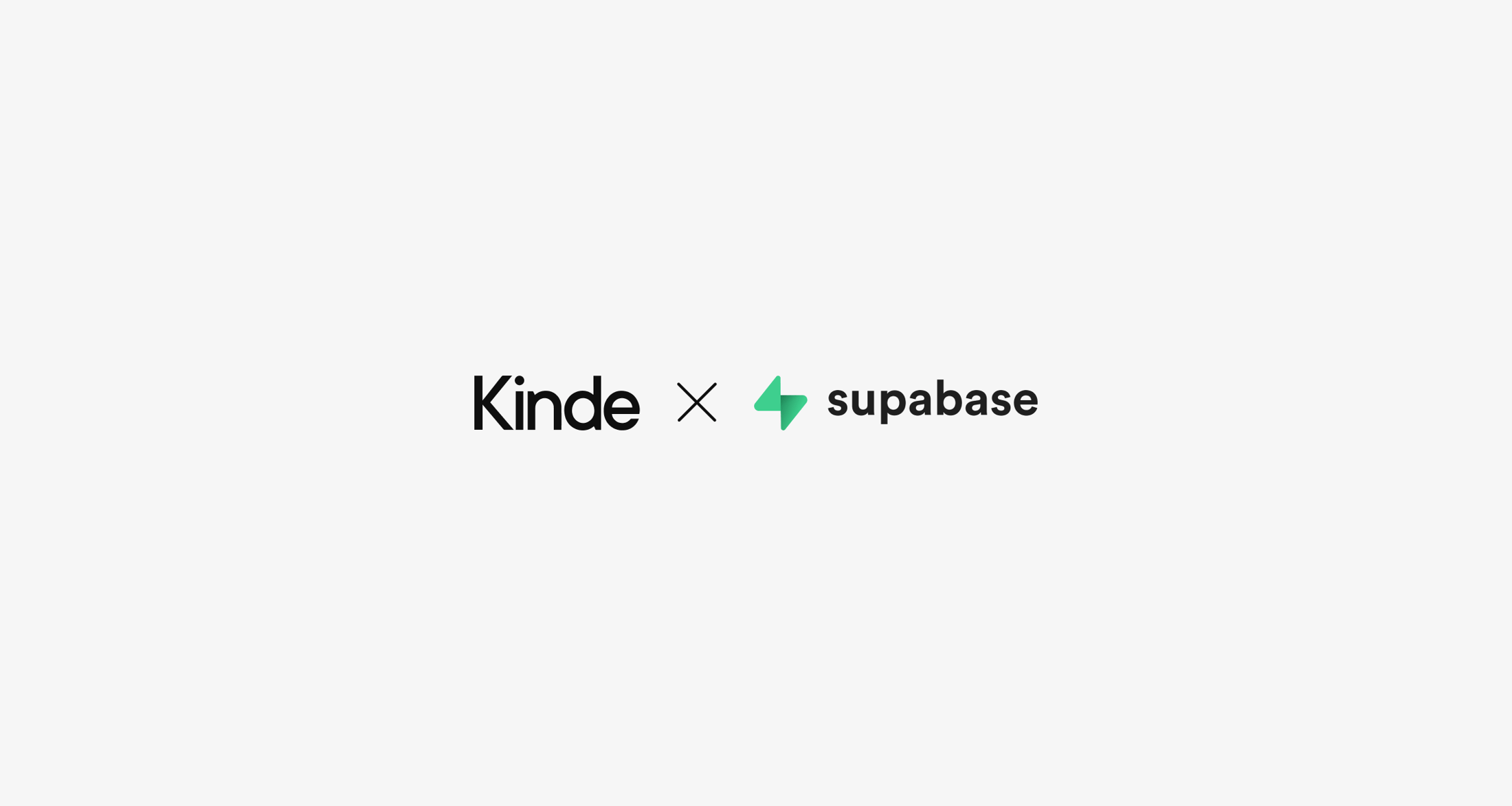 Kinde with Supabase