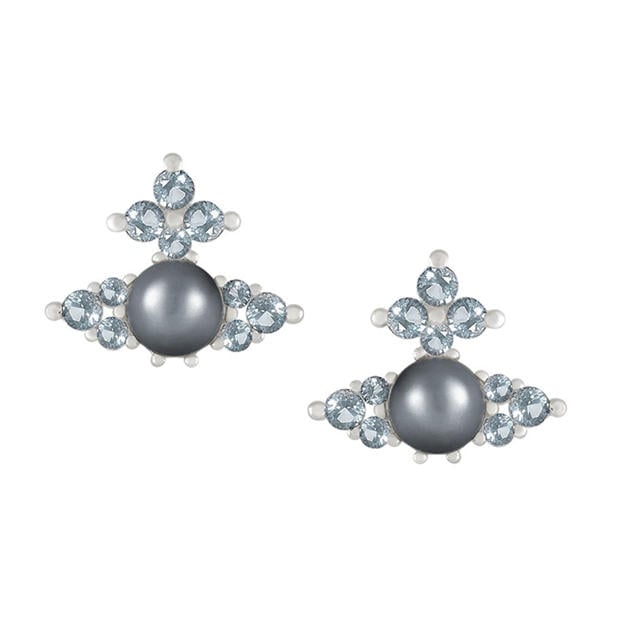VIVIENNE WESTWOOD: VIVIENNE WESTWOOD Feodora Earrings