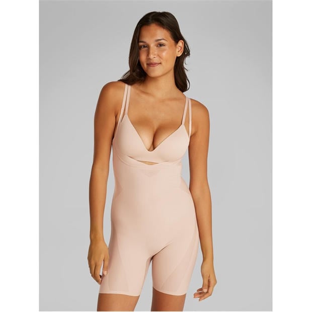 Calvin Klein: Calvin Klein Women's Sculpt Firm Seamless Compression Shapewear Bodysuit