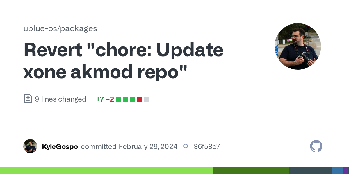 Revert "chore: Update xone akmod repo" · ublue-os/packages@36f58c7