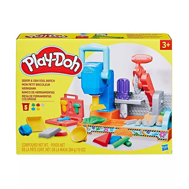 Play-Doh: Play-Doh Play Doh Stamp and Saw Tool Bench