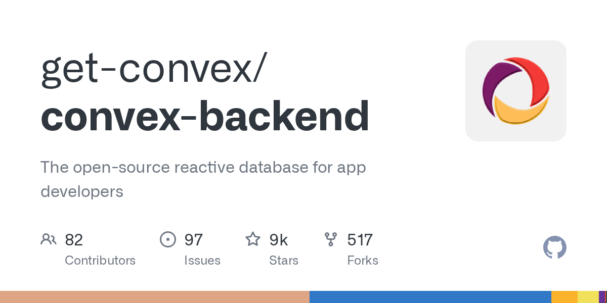 GitHub - get-convex/convex-backend: Open source single-machine vers...