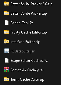 Huge Cache Tool Pack
