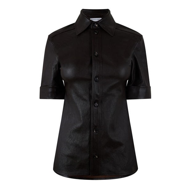 BOTTEGA VENETA: BOTTEGA VENETA Women's Short Sleeve Plain Shirt