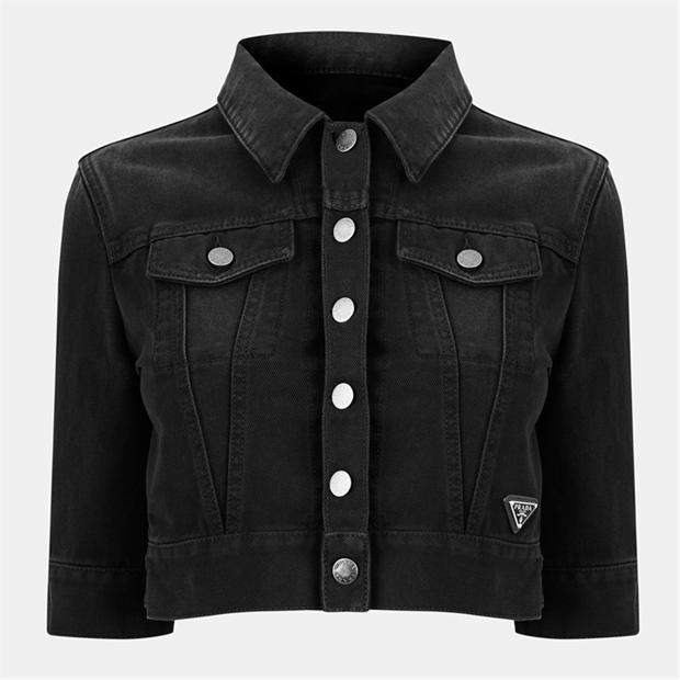 PRADA: PRADA Women's  Cropped Cotton Denim Jacket