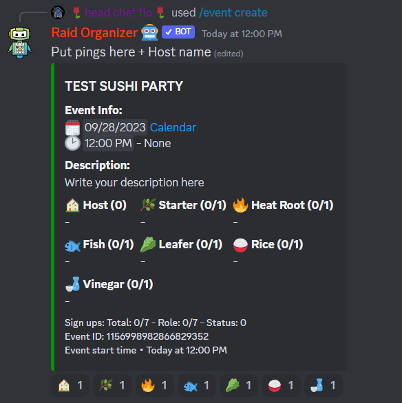 Raid Organizer | Discord App Directory