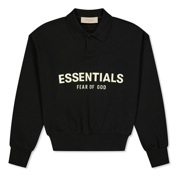 FEAR OF GOD ESSENTIALS: FEAR OF GOD ESSENTIALS Unisex Kids' Core Long Sleeve Polo Shirt