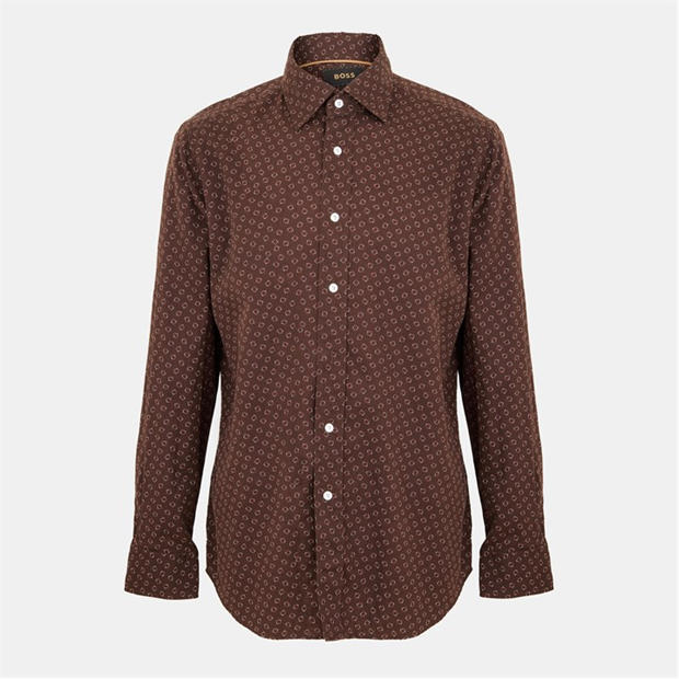 Boss: Boss Men's Long-Sleeve Plain Shirt