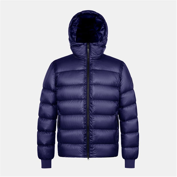 ARCTIC ARMY: ARCTIC ARMY Men's Polar LW Puff Hooded Long Sleeve Short Puffer Jacket