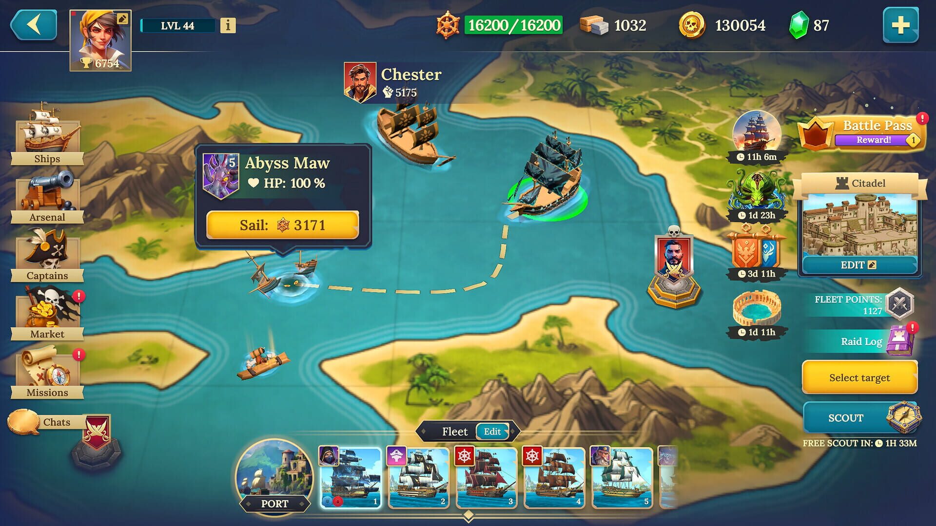 Pirate Ships screenshot 3