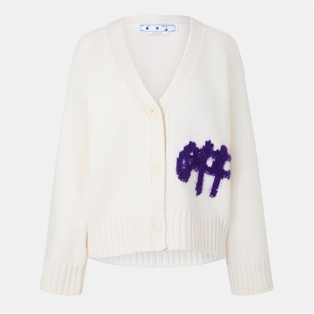 Off White: Off White Women's Intrsia Cardigan