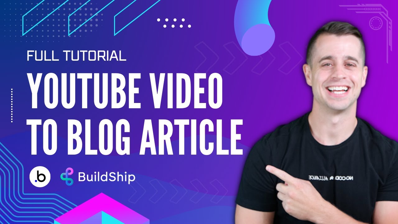 YouTube Videos to SEO Optimized Blog API - Full Tutorial with Build...