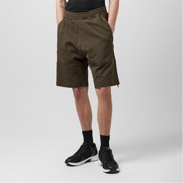 CP COMPANY METROPOLIS: CP COMPANY METROPOLIS Men's Fleece Jogger Shorts