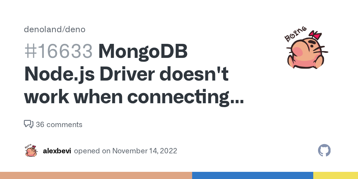 MongoDB Node.js Driver doesn't work when connecting to MongoDB Atla...