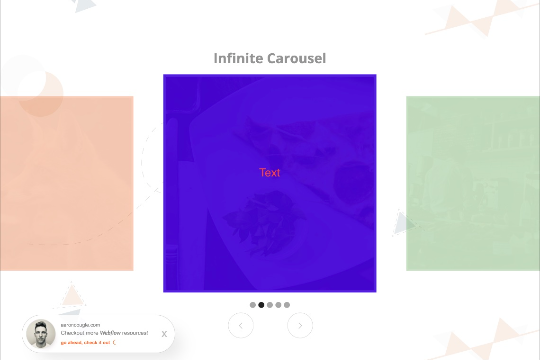 Collection Carousel - Webflow