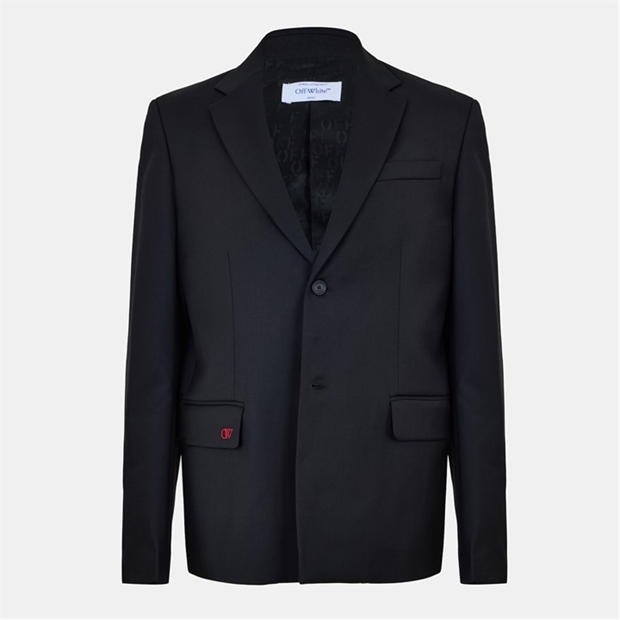 OFF WHITE: OFF WHITE Men's Lightweight Modern Tailor-Inspired Fit Blazer