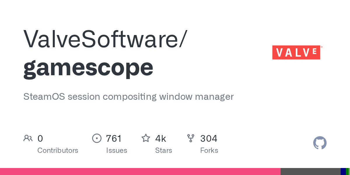 GitHub - ValveSoftware/gamescope: SteamOS session compositing windo...