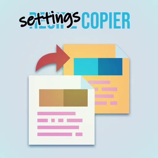 Settings Copier - SMR