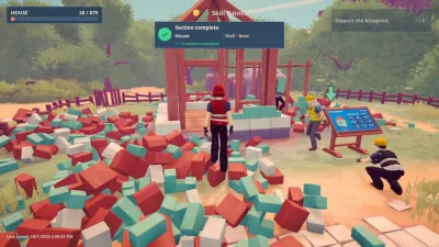 Brick by Brick: Tidy Up the Small Town! screenshot 1