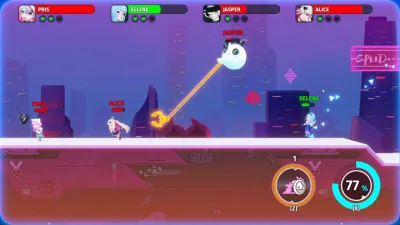 Neon Runners screenshot 4