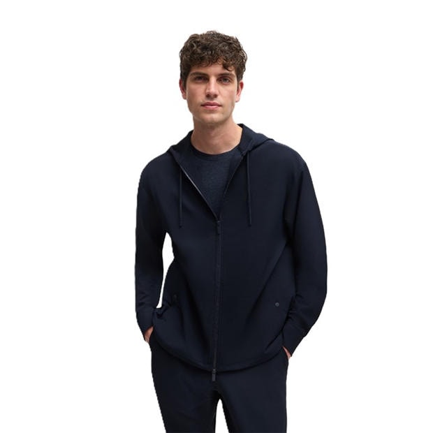 Boss: Boss Men's P Olson Hood Pac Long Sleeve Oxford Shirt