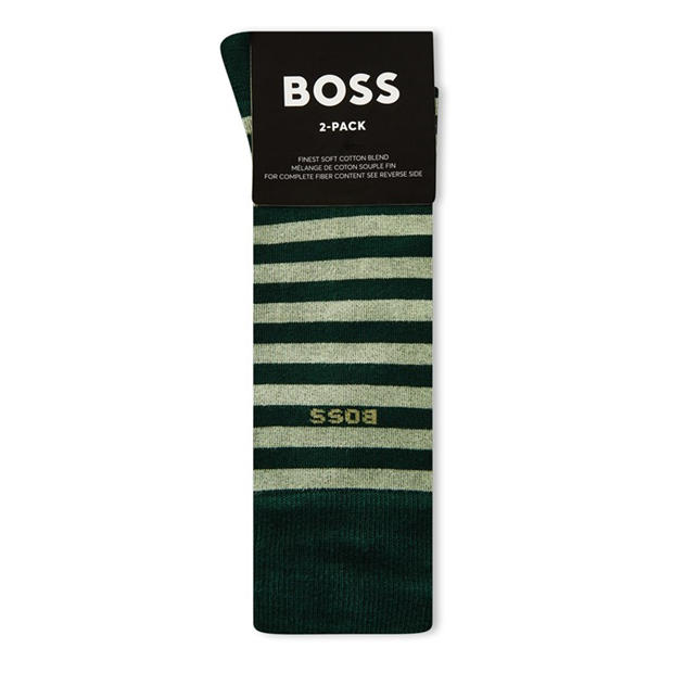 Boss: Boss Men's Stripe Crew Socks