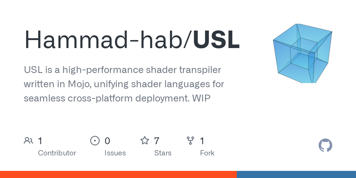 GitHub - Hammad-hab/USL: USL is a high-performance shader transpile...
