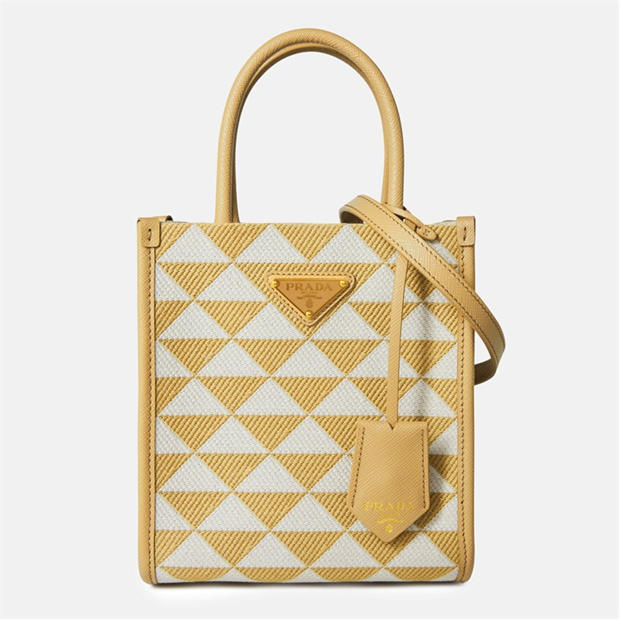 PRADA: PRADA Symbole Jacquard Micro Bag